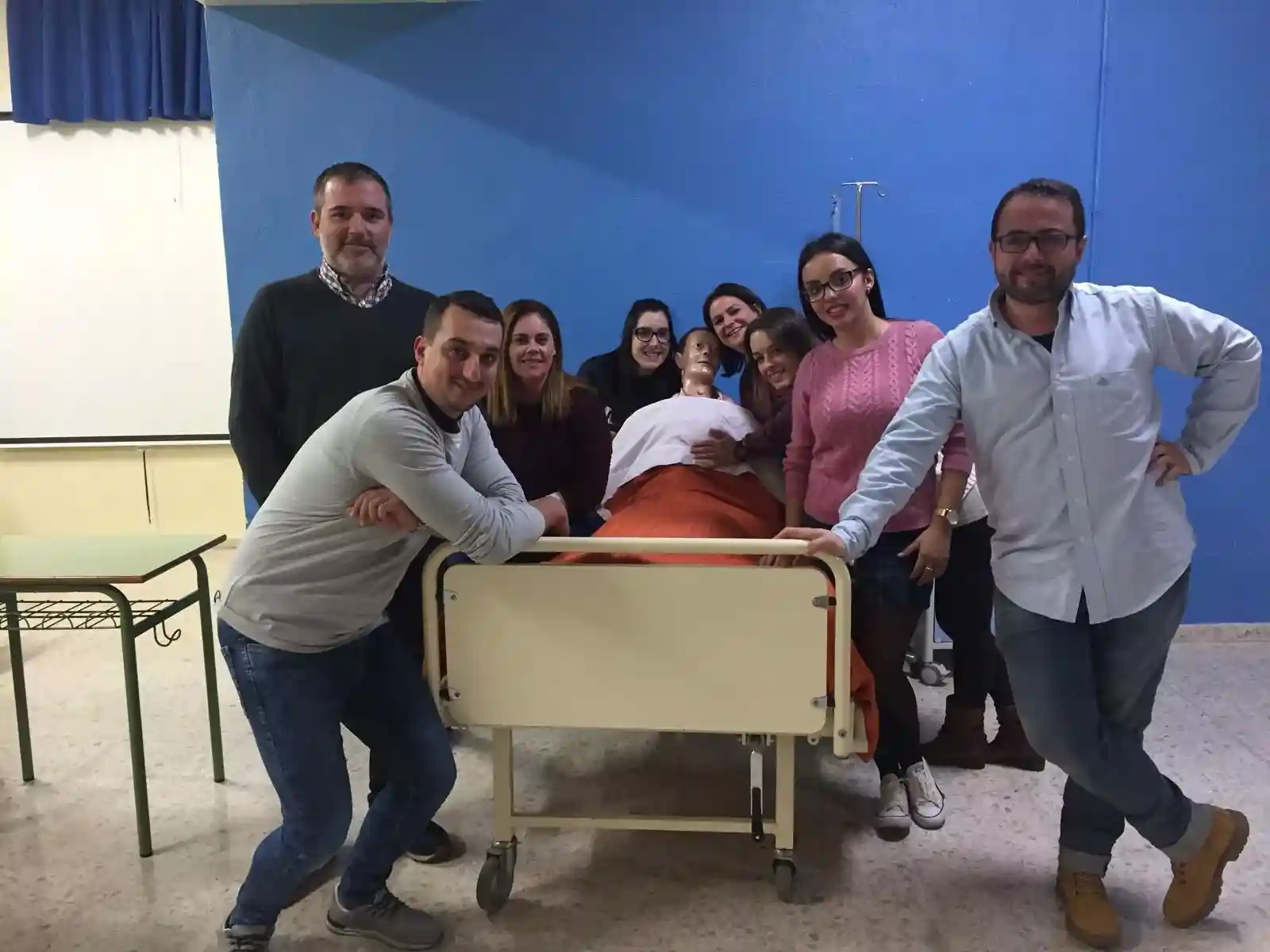 Talleres presenciales del CFGM en Enfermería